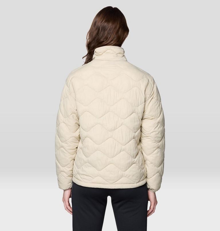 Women's Seek Out Snap Neck Pullover, Color: Fossil, image 2