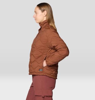 Women's Seek Out Snap Neck Pullover, Color: Cocoa Brown, image 15