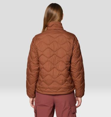 Women's Seek Out Snap Neck Pullover, Color: Cocoa Brown, image 14
