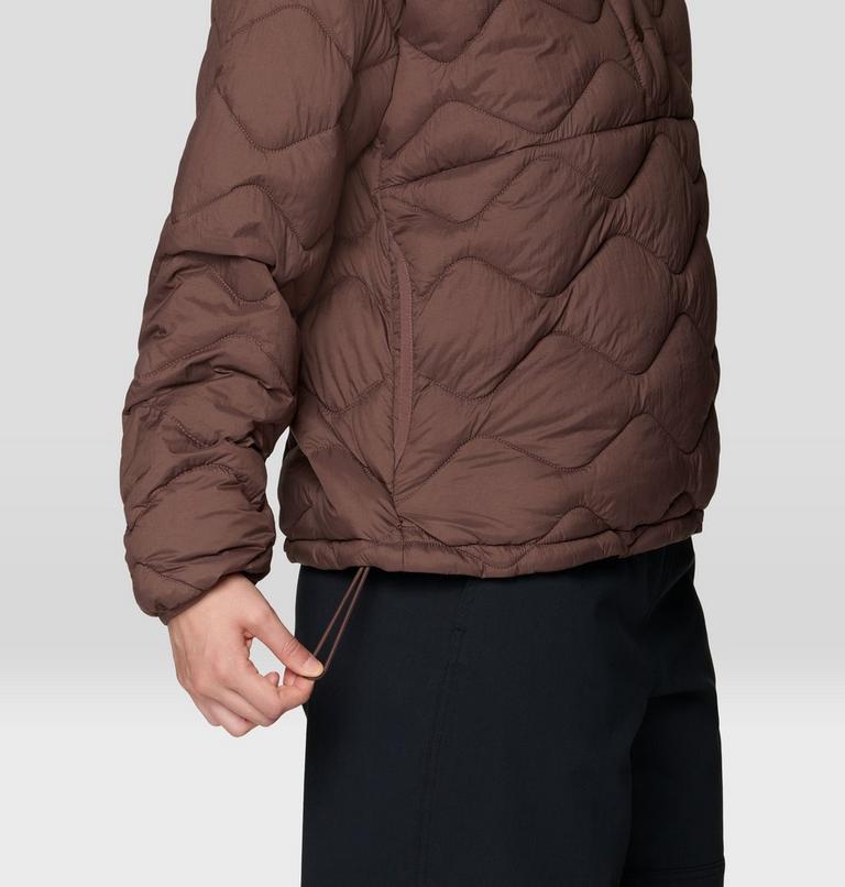 Women's Seek Out Snap Neck Pullover, Color: Carob, image 5