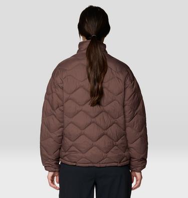 Women's Seek Out Snap Neck Pullover, Color: Carob, image 6
