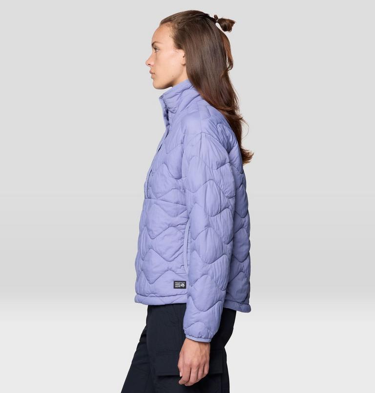 Women's Seek Out Snap Neck Pullover, Color: Avid, image 3