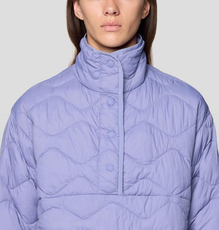 Women's Seek Out Snap Neck Pullover, Color: Avid, image 5