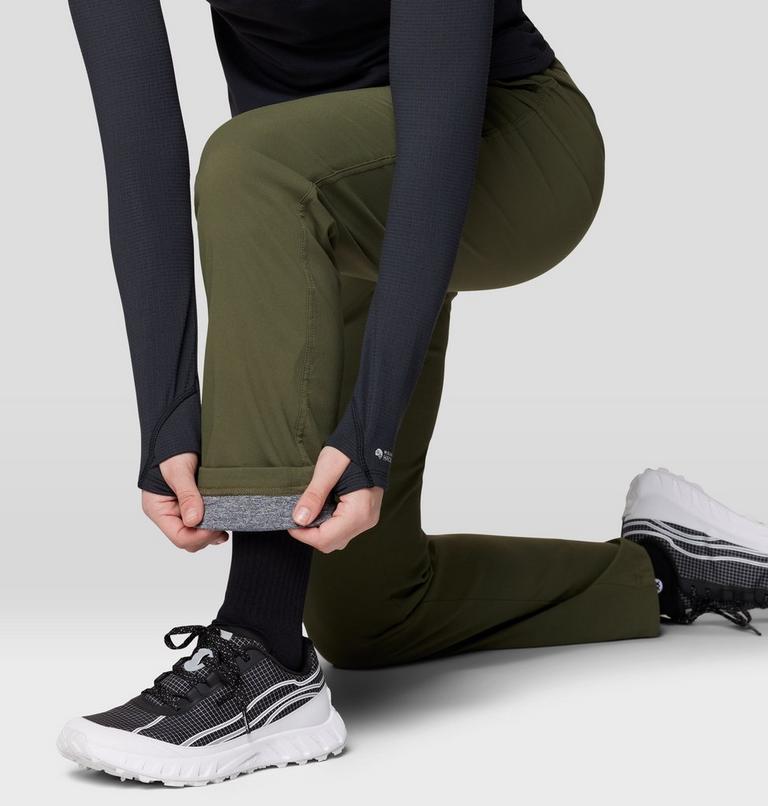 Women's Dynama Lined Pant, Color: Dark Pine, image 8