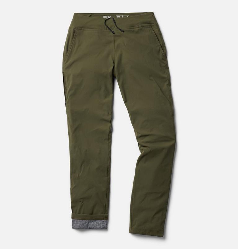 Women's Dynama Lined Pant, Color: Dark Pine, image 3