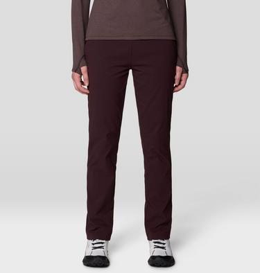 Women's Dynama Lined Pant, Color: Deep Mulberry, image 3