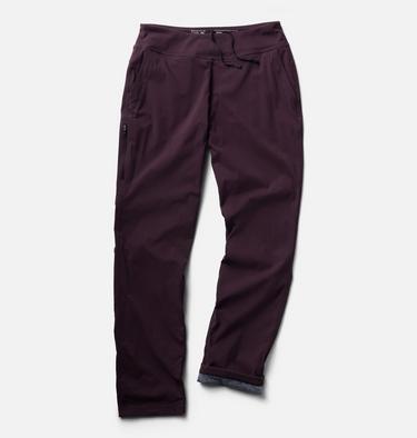 Women's Dynama Lined Pant, Color: Deep Mulberry, image 7