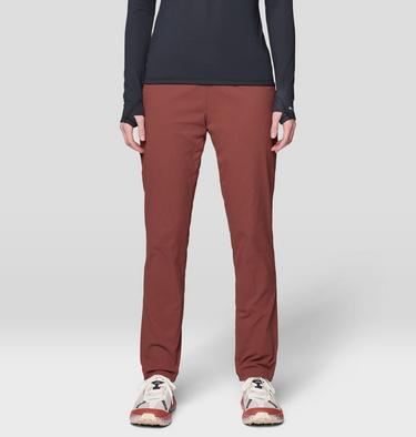 Women's Dynama Lined Pant, Color: Bourbon Brown, image 5