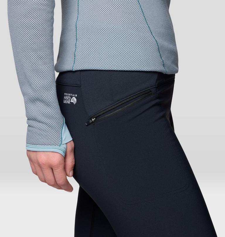 Women's TrailTracker Hybrid Tight, Color: Black, image 7