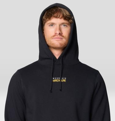Men's MHW Center Logo Hoody, Color: Black, image 4