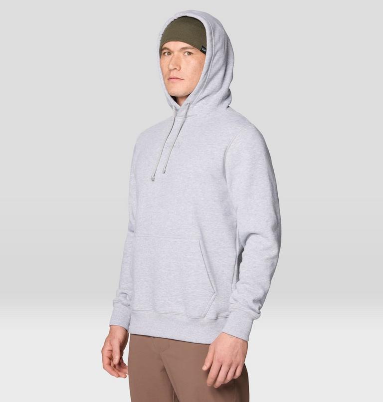 Men's MHW Center Logo Hoody, Color: Hardwear Grey Heather, image 5