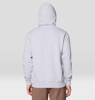 Men's MHW Center Logo Hoody, Color: Hardwear Grey Heather, image 6