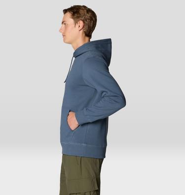 Men's MHW Center Logo Hoody, Color: Moon Blue, image 11