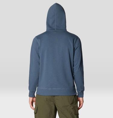 Men's MHW Center Logo Hoody, Color: Moon Blue, image 10