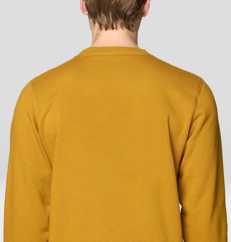 Men's MHW Box Logo Crew, Color: Underbrush, image 4