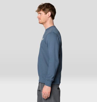 Men's MHW Logo Crew, Color: Moon Blue, image 3