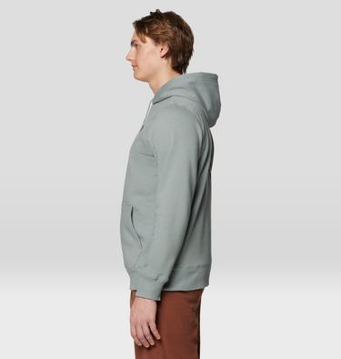 Men's Tri-Color Logo Hoody, Color: Wet Stone, image 4
