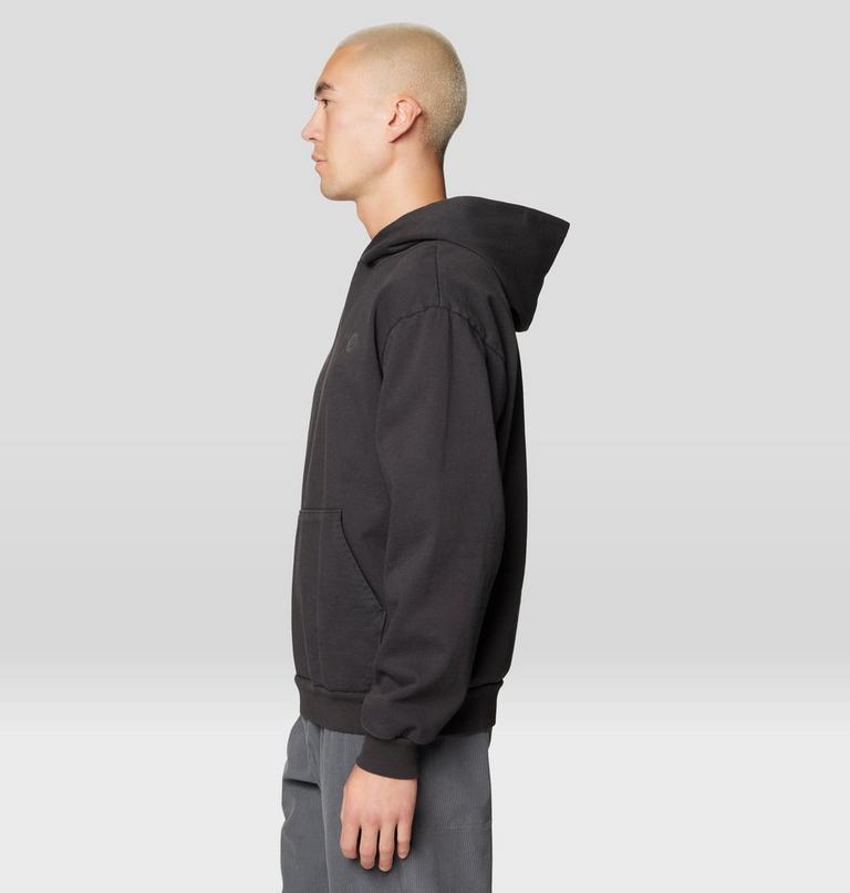 Men's Garment Dyed Pullover Hoody, Color: Stealth Grey, image 4