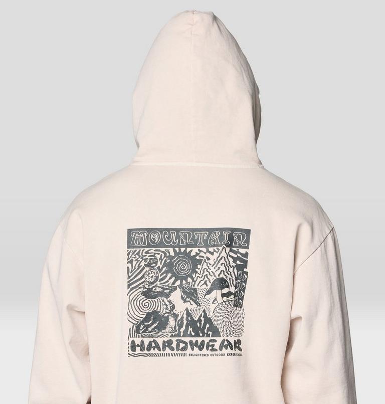 Men's Garment Dyed Pullover Hoody, Color: Fossil, image 5