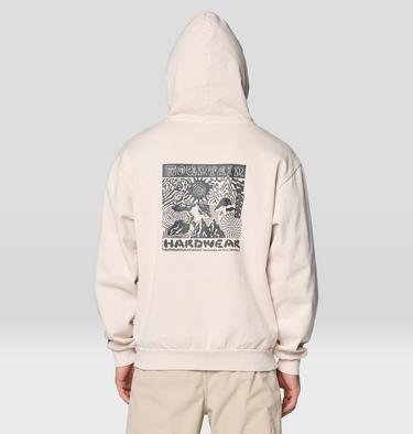 Men's Garment Dyed Pullover Hoody, Color: Fossil, image 10