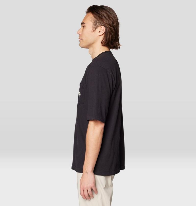 Men's MHW Logo Pocket Relaxed Short Sleeve, Color: Black, image 4