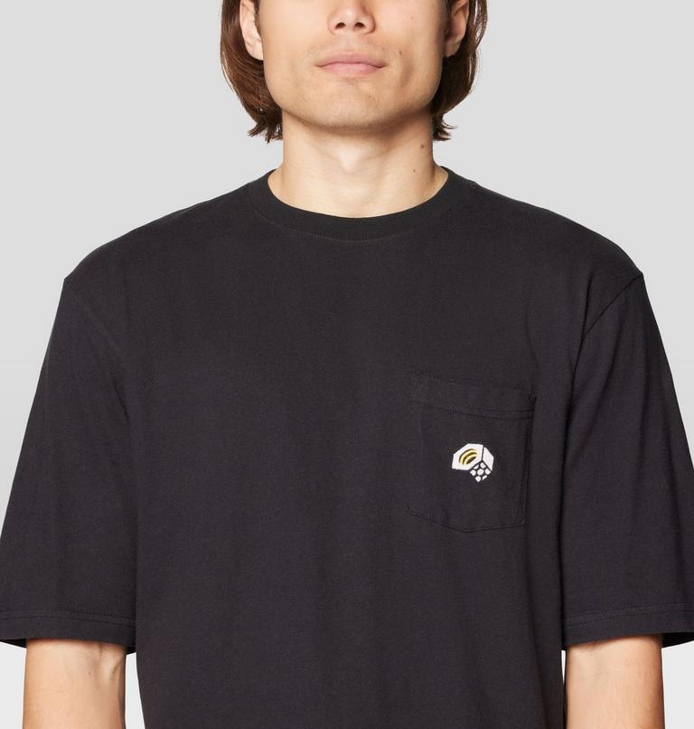 Men's MHW Logo Pocket Relaxed Short Sleeve, Color: Black, image 5