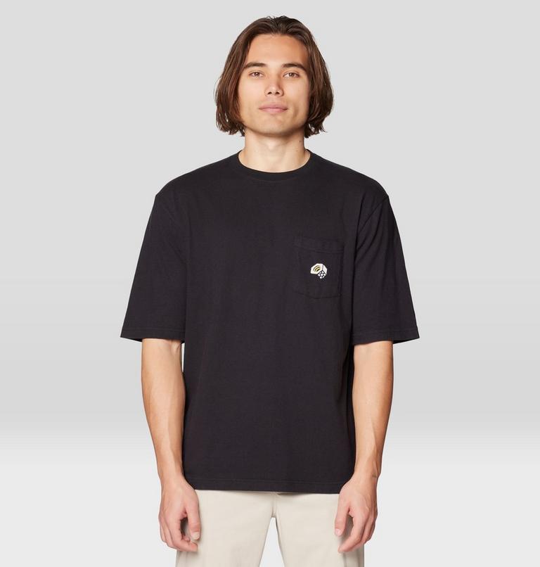 Men's MHW Logo Pocket Relaxed Short Sleeve, Color: Black, image 1