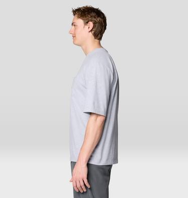 Men's MHW Logo Pocket Relaxed Short Sleeve, Color: Hardwear Grey Heather, image 3