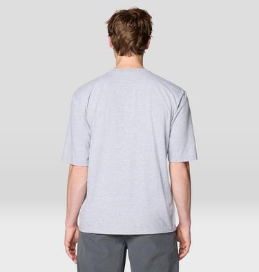 Men's MHW Logo Pocket Relaxed Short Sleeve, Color: Hardwear Grey Heather, image 2