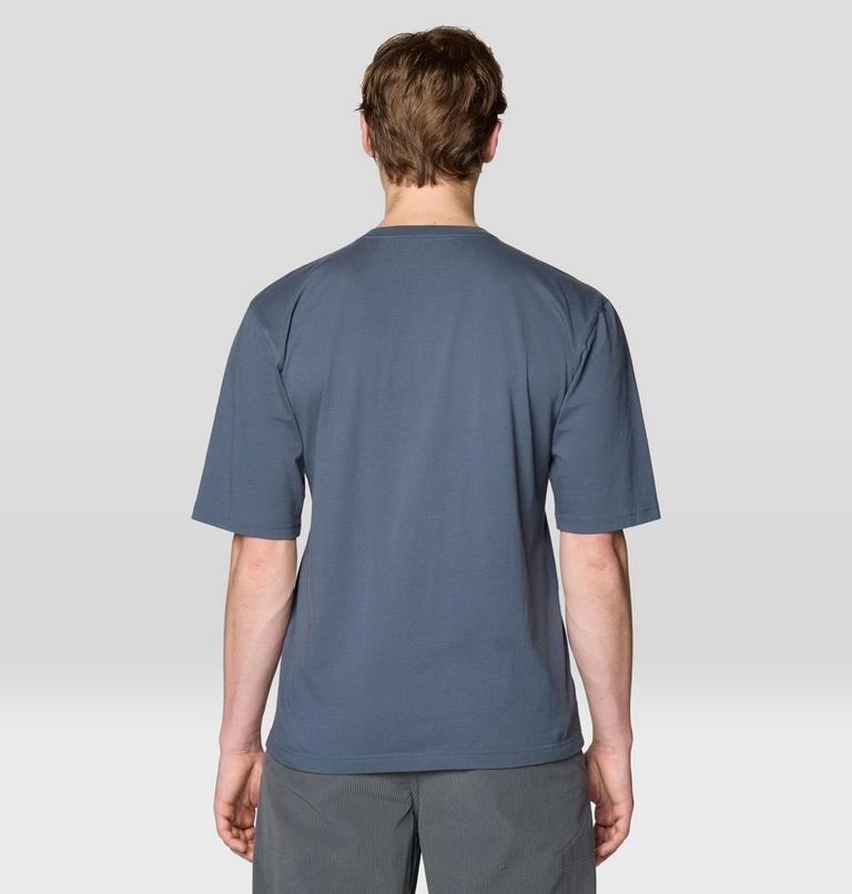 Men's MHW Logo Pocket Relaxed Short Sleeve, Color: Moon Blue, image 2