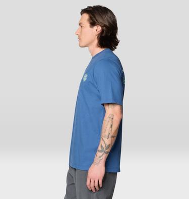 Men's MHW 90s Type Tilt Graphic Short Sleeve, Color: Better Blue, image 3