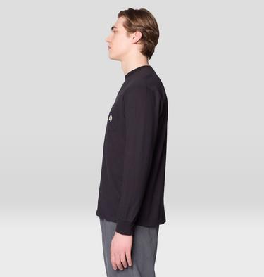 Men's MHW Logo Pocket Relaxed Long Sleeve, Color: Black, image 11