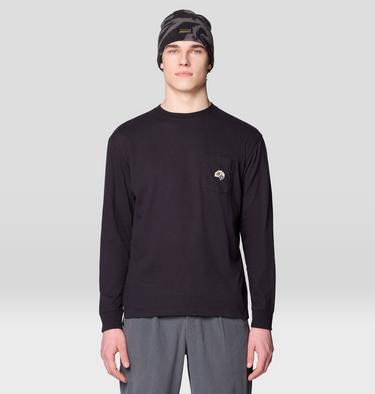 Men's MHW Logo Pocket Relaxed Long Sleeve, Color: Black, image 9