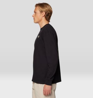 Men's Rig Graphic Relaxed Long Sleeve, Color: Black, image 15