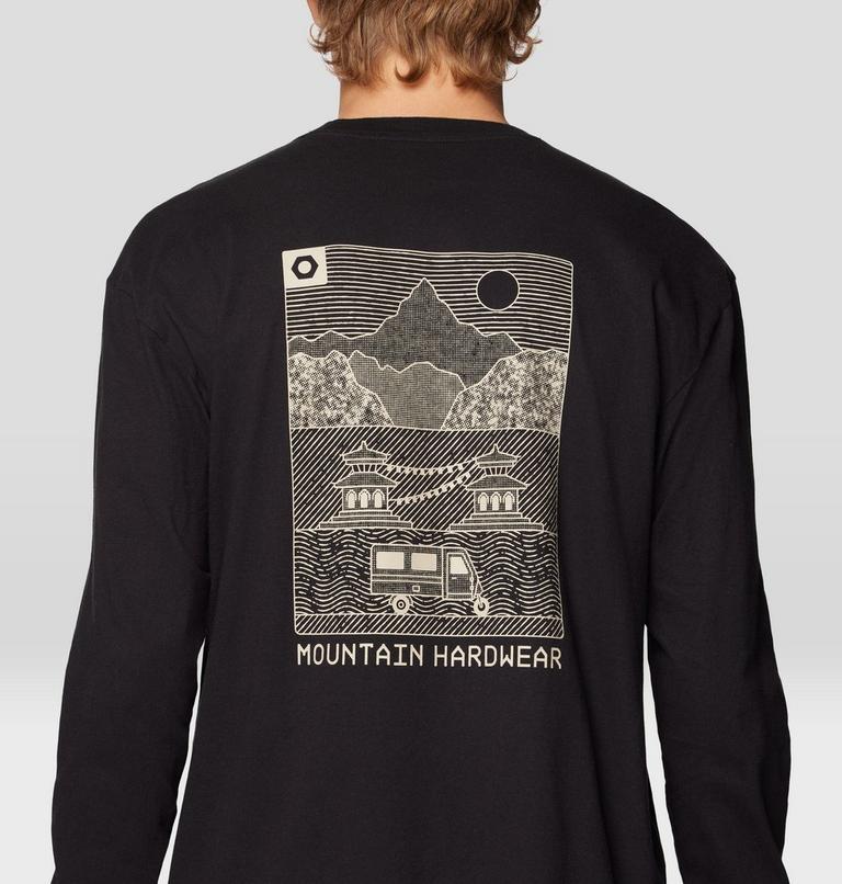 Homme Rig Graphic Relaxed Manches longues, Color: Black, image 5