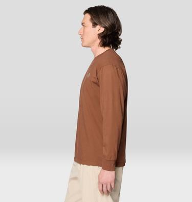 Men's Rig Graphic Relaxed Long Sleeve, Color: Cocoa Brown, image 3