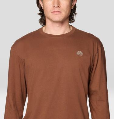 Men's Rig Graphic Relaxed Long Sleeve, Color: Cocoa Brown, image 4