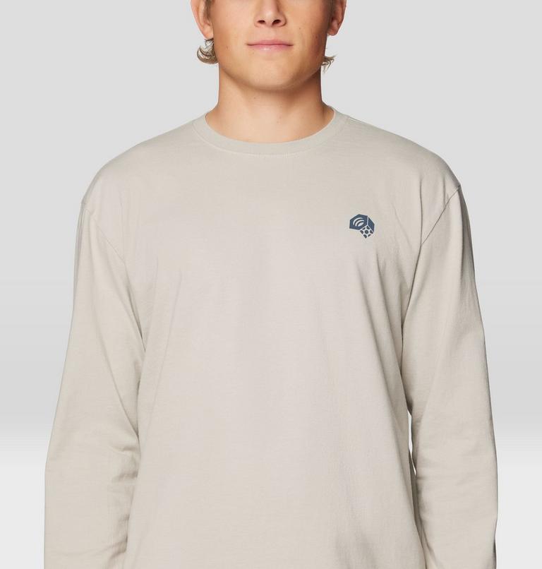 Homme Rig Graphic Relaxed Manches longues, Color: Oyster Shell, image 5
