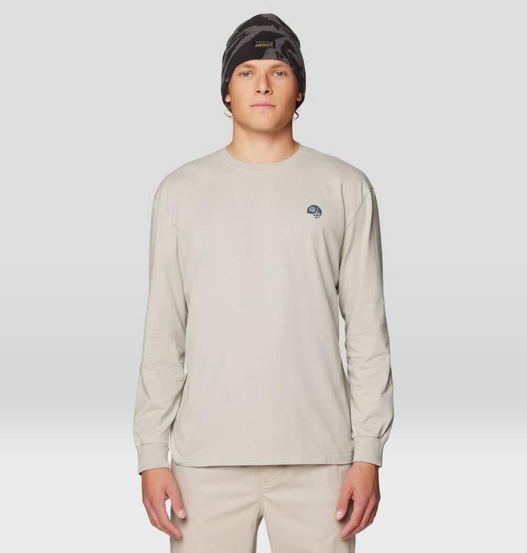 Homme Rig Graphic Relaxed Manches longues, Color: Oyster Shell, image 1