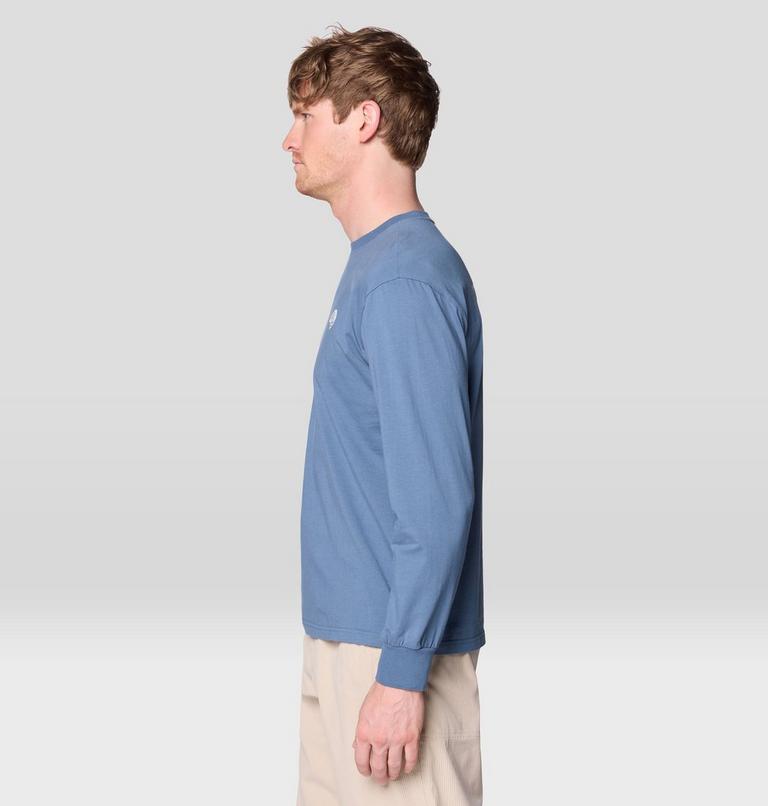 Homme Rig Graphic Relaxed Manches longues, Color: Adriatic Blue, image 3