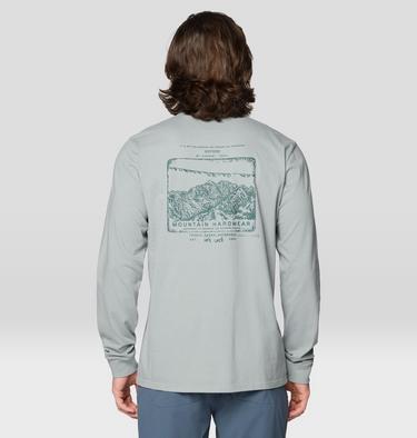 Men's MHW Big Mountain Long Sleeve, Color: Wet Stone, image 6