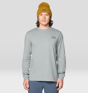 Men's MHW Big Mountain Long Sleeve, Color: Wet Stone, image 5
