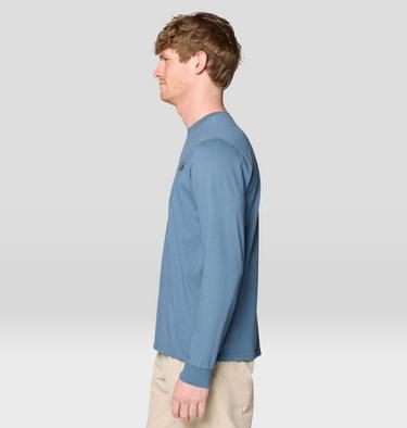 Men's MHW Big Mountain Long Sleeve, Color: Adriatic Blue, image 3