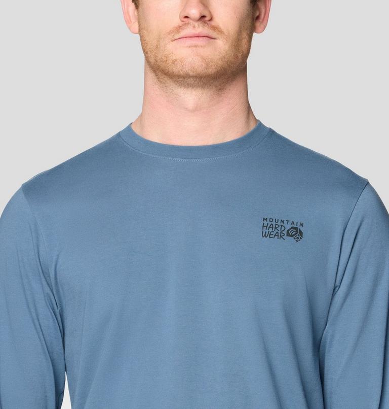 Men's MHW Big Mountain Long Sleeve, Color: Adriatic Blue, image 5