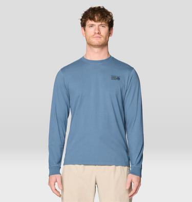 Men's MHW Big Mountain Long Sleeve, Color: Adriatic Blue, image 1