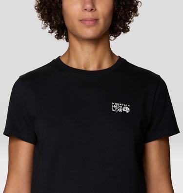 Women's MHW Logo Standard Short Sleeve Shirt, Color: Black, image 8