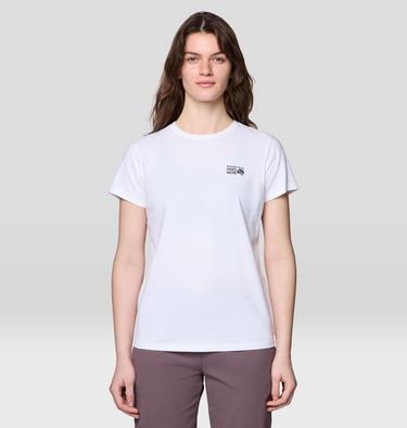 Women's MHW Logo Standard Short Sleeve, Color: White, image 13