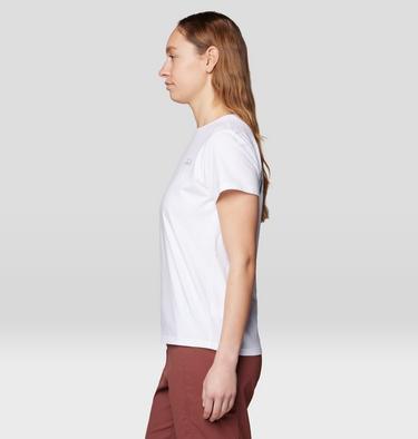 Women's MHW Logo Short Sleeve, Color: White, image 11