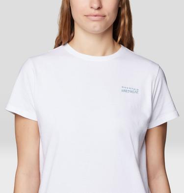 Women's MHW Logo Short Sleeve, Color: White, image 12