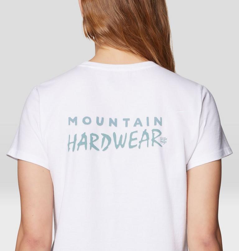 Women's MHW Logo Short Sleeve, Color: White, image 5